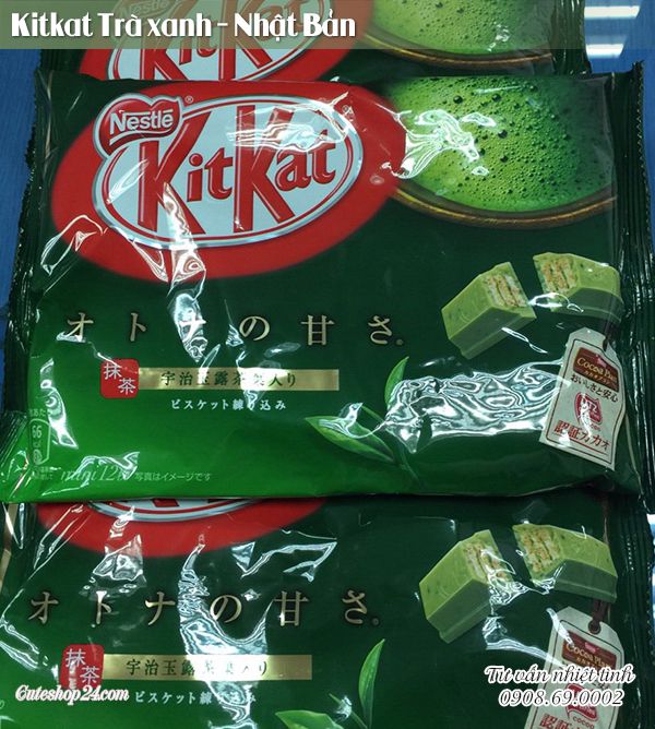 Kitkat Trà xanh - Nhật Bản