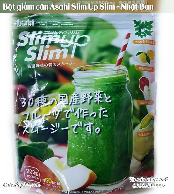 Bột giảm cân Asahi Slim Up Slim - Nhật Bản