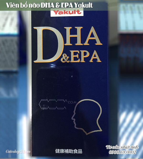 Viên bổ não DHA - EPA Yakult Nhật Bản