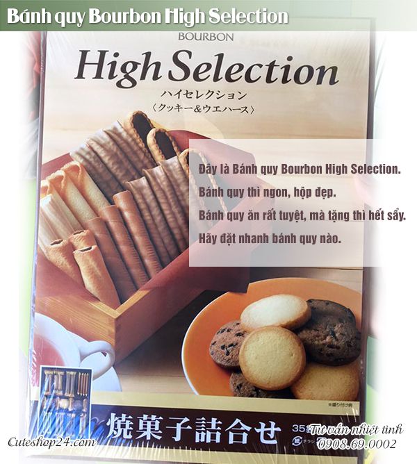 Bánh quy Bourbon High Selection